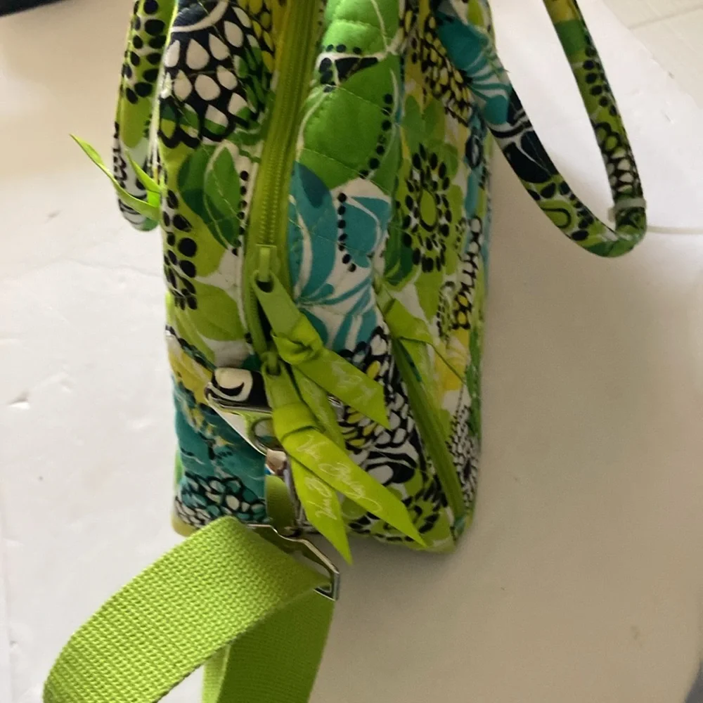 Vera BradleyFloral Green and Blue Women's Bag